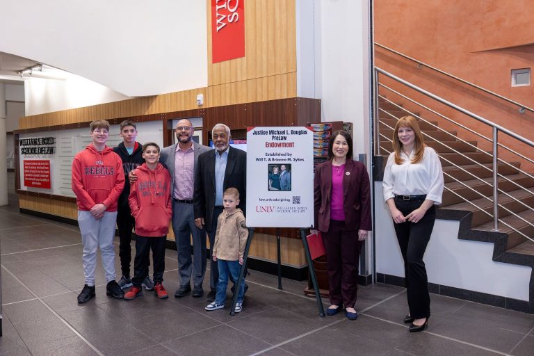Boyd Law receives first alumnus gift for prelaw program