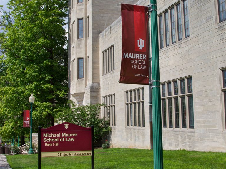 Maurer School of Law alumni, faculty raise $63 million