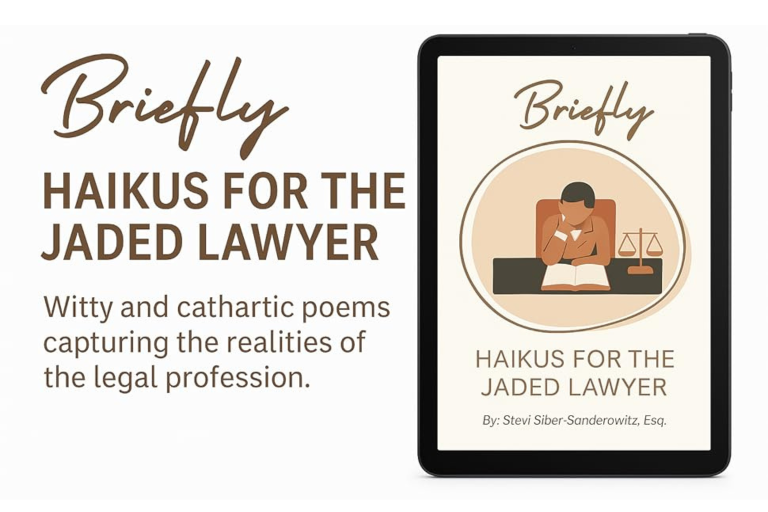 Attorney shares the reality of legal life through haikus
