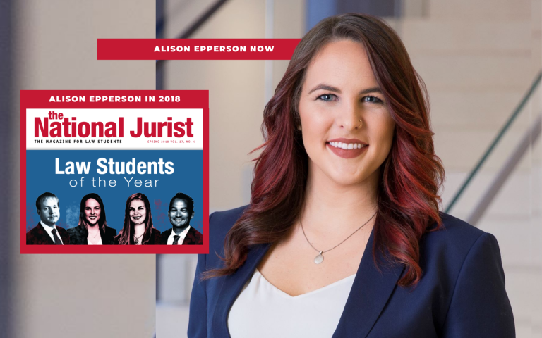 Catching up with former Law Student of the Year: Alison Epperson
