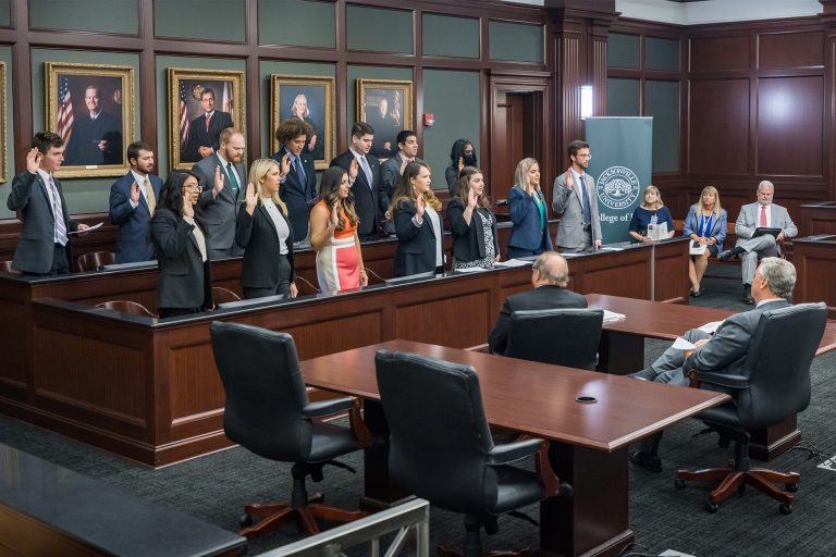 Jacksonville University welcomes its inaugural class of 14 law students