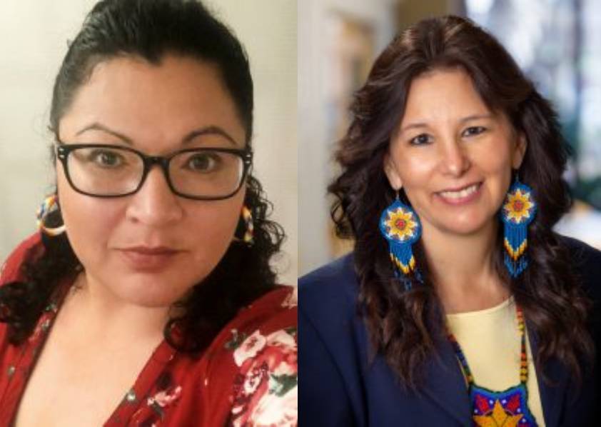 Angela Levasseur and Angelique EagleWoman