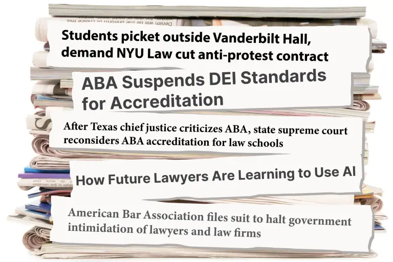 Law schools face hot button issues: Free speech, DEI and accreditation