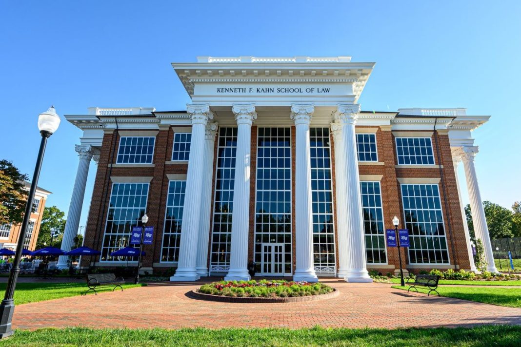 High Point University’s Kenneth F. Kahn School of Law building