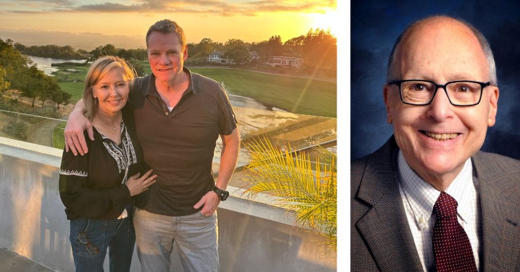 photo of Eric Knapp and his wife Dana Marie and photo of Peter Winograd