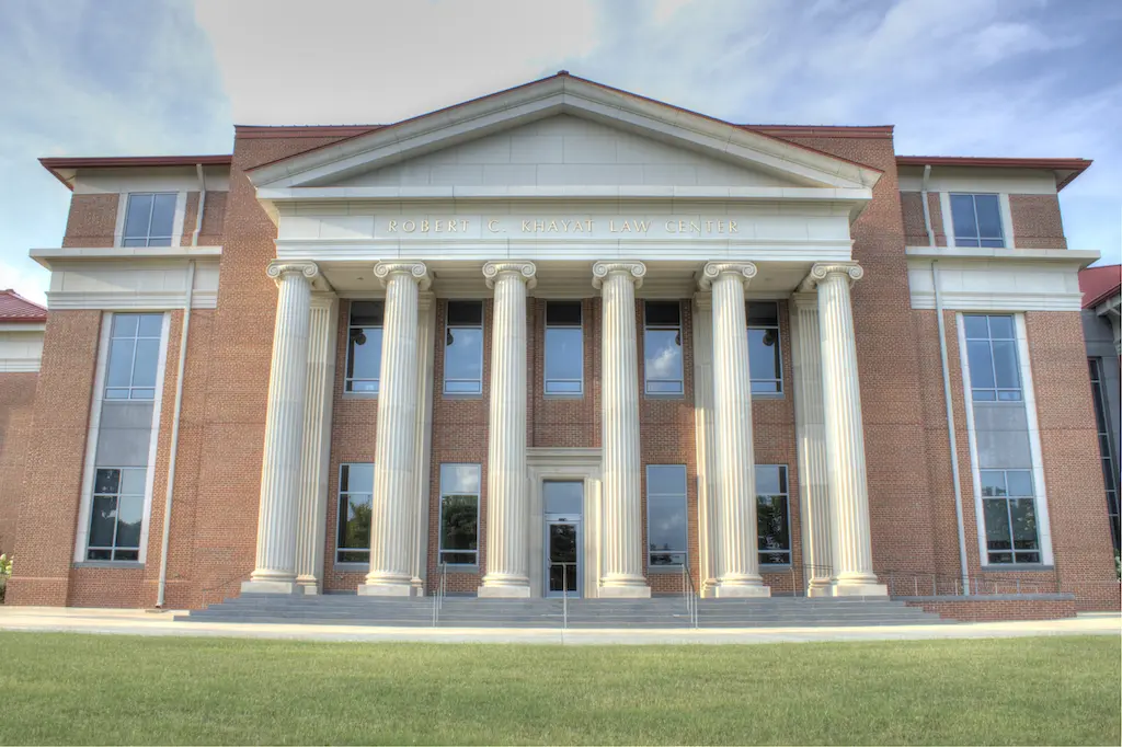 University of Mississippi building.