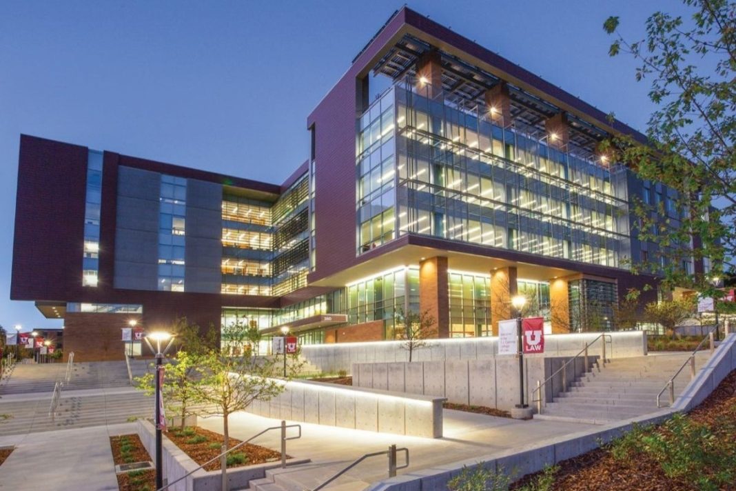 exterior view of University of Utah