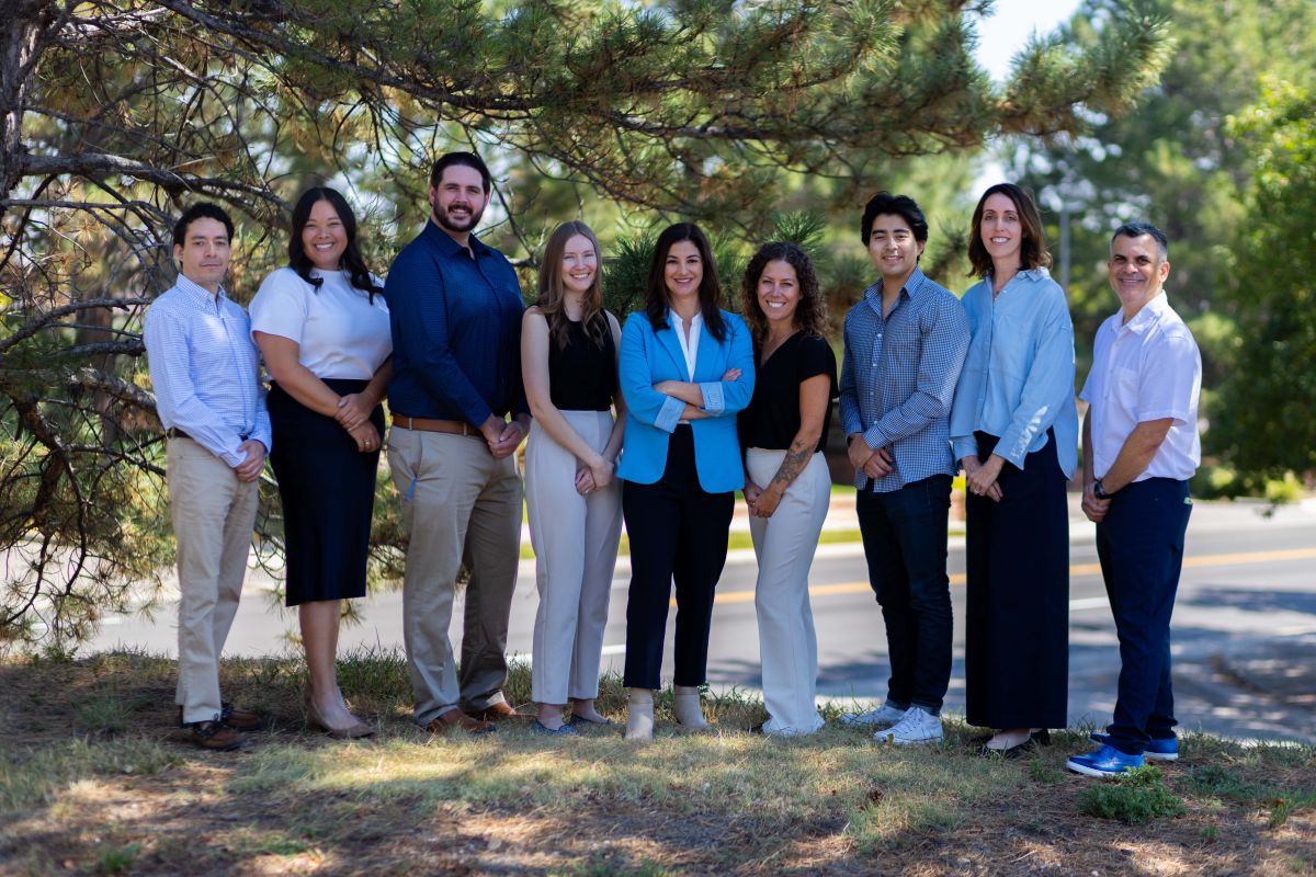 Pamela Garrett and her team 