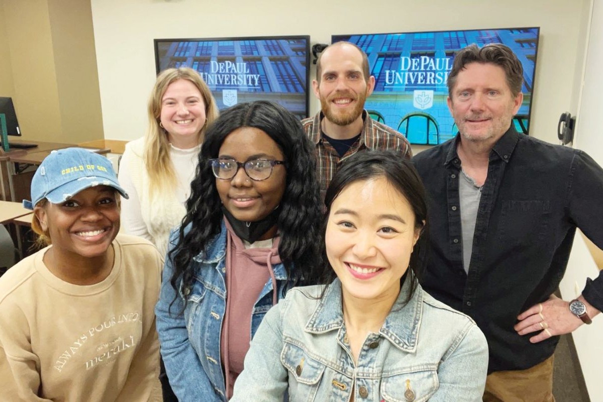 students at DePaul Law