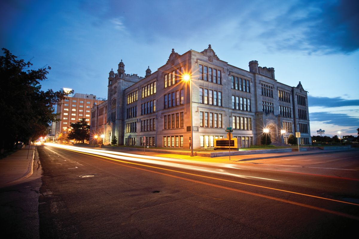 campus of Oklahoma City University School of Law
